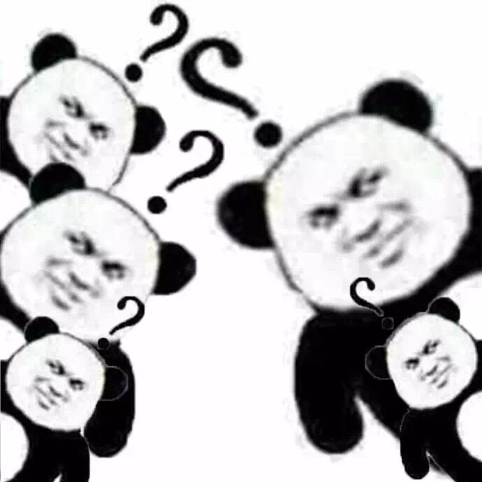 五个熊猫