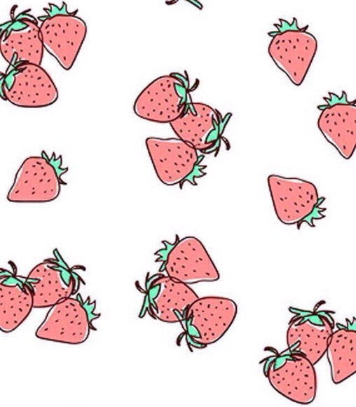 草莓朋友圈背景图 
