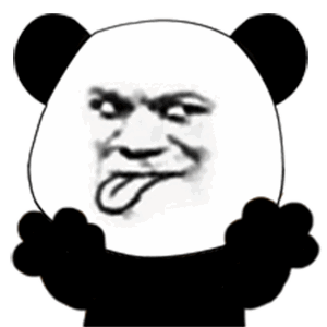 熊猫头gif表情包系列