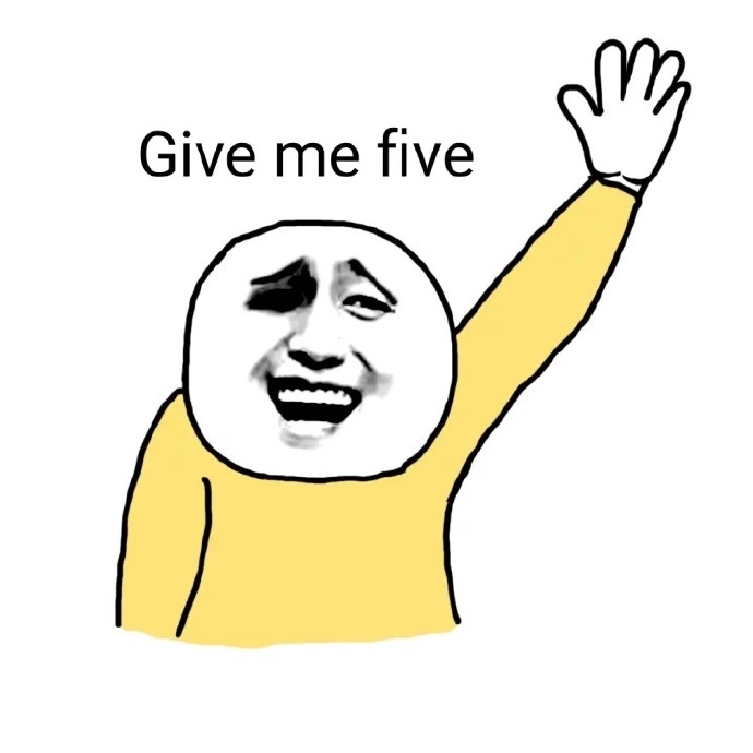 give me five 