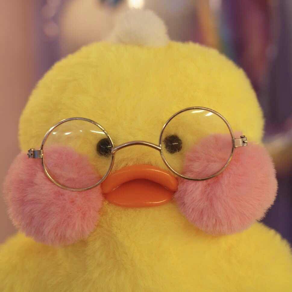 戴眼镜的玻尿酸鸭 