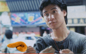 旺角卡门张学友：卖烧烤串（翔串）快吃，不是喜欢食屎吗？