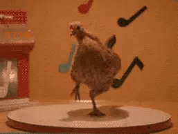 小鸡跳舞