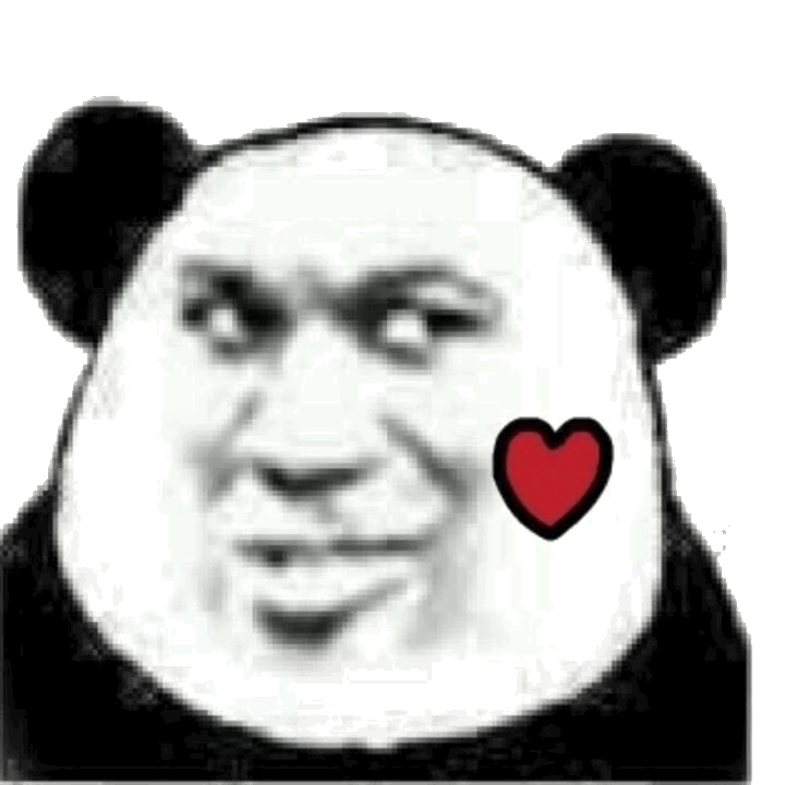 教皇熊猫人动耳朵