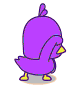 小鸡（紫色）