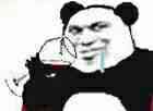 TNA教皇熊猫人高脚杯喝酒！