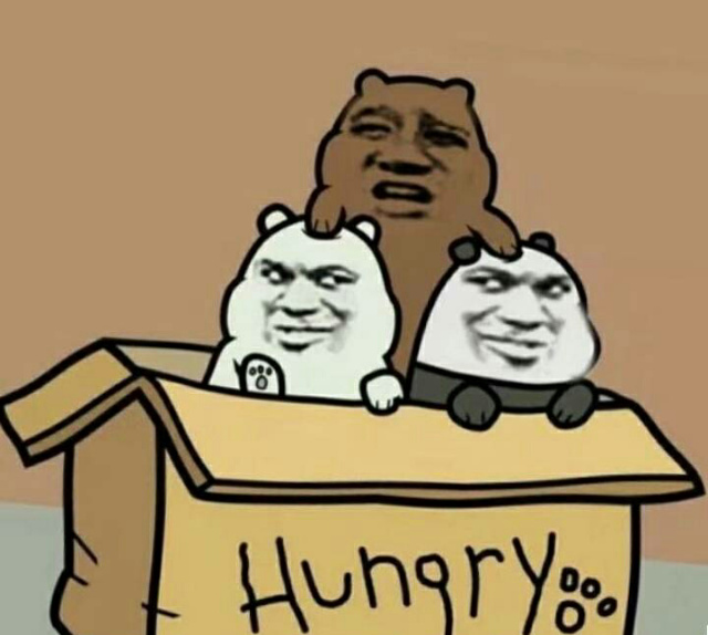 hungry（饿了）