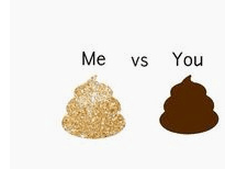me vs you